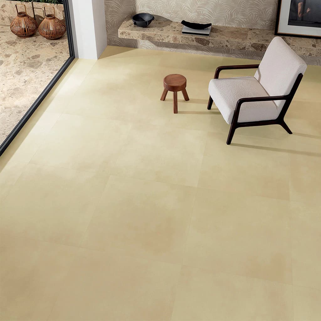 Piso Vinílico Autoadhesivo Ceramic Beige Matt 1,5mm