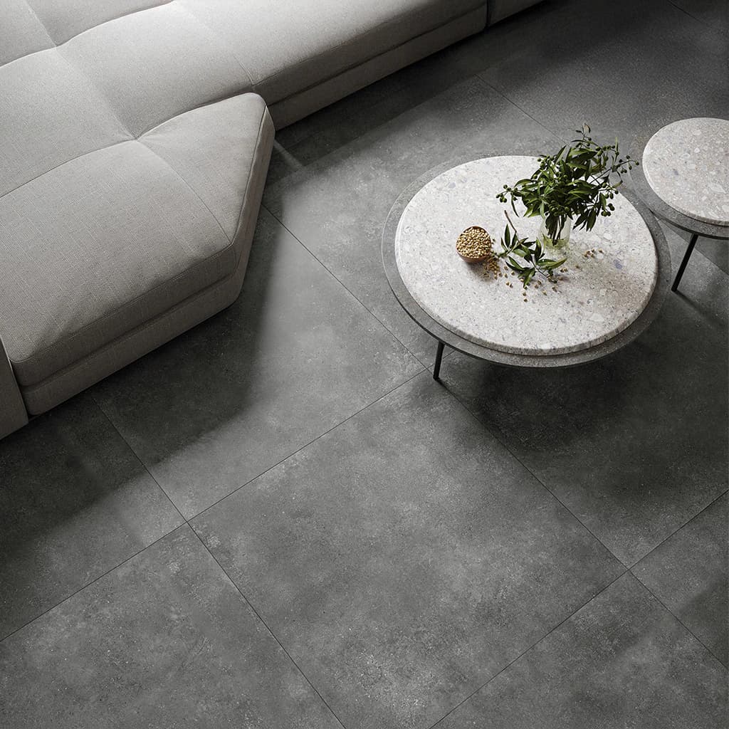 Piso Vinílico Autoadhesivo Dark Grey Matt 1,5mm