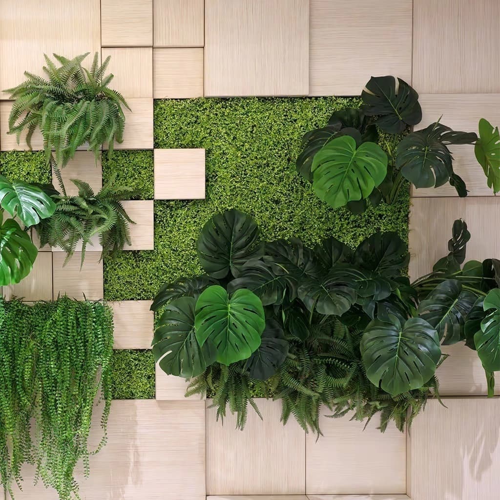 Jardín Vertical Musgo - Kit 2m² (8 paneles)