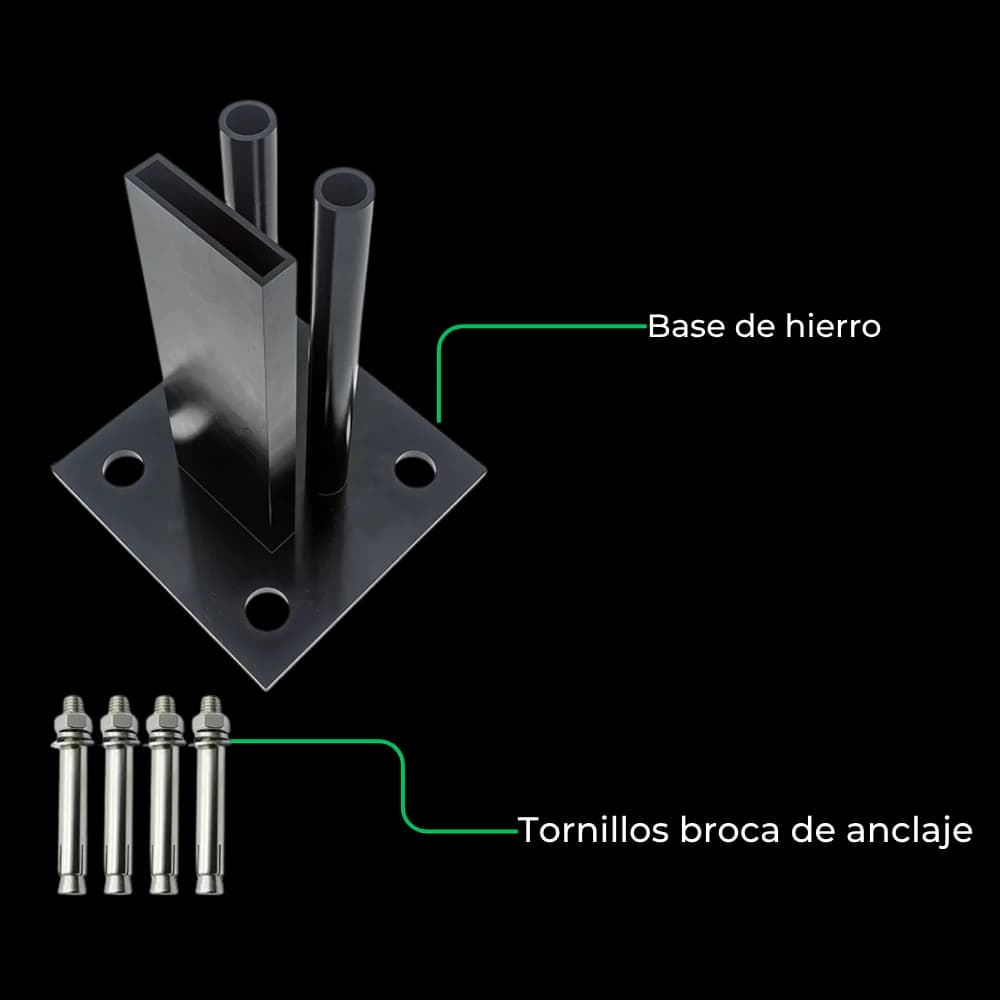 Cerco Inglés Base x unidad + Brocas incluidas